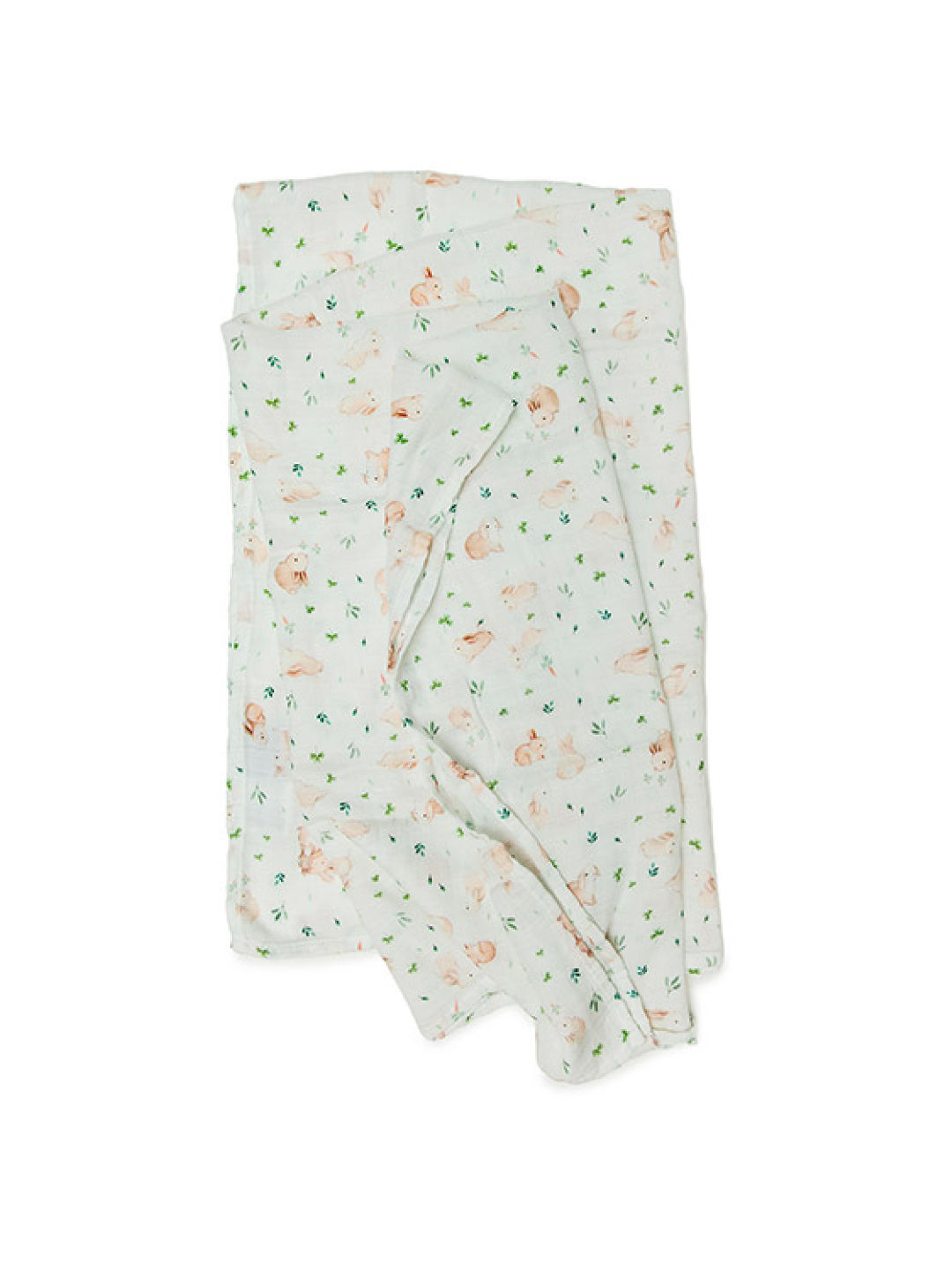 Lou Lou Lollipop Bunnies Muslin Swaddle (No Color- Image 2)