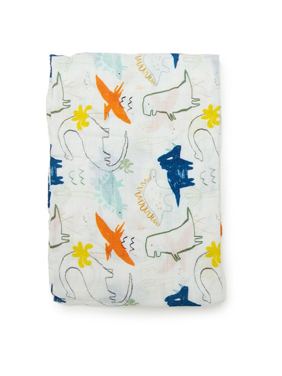 Lou Lou Lollipop Dinoland Muslin Swaddle (No Color- Image 2)