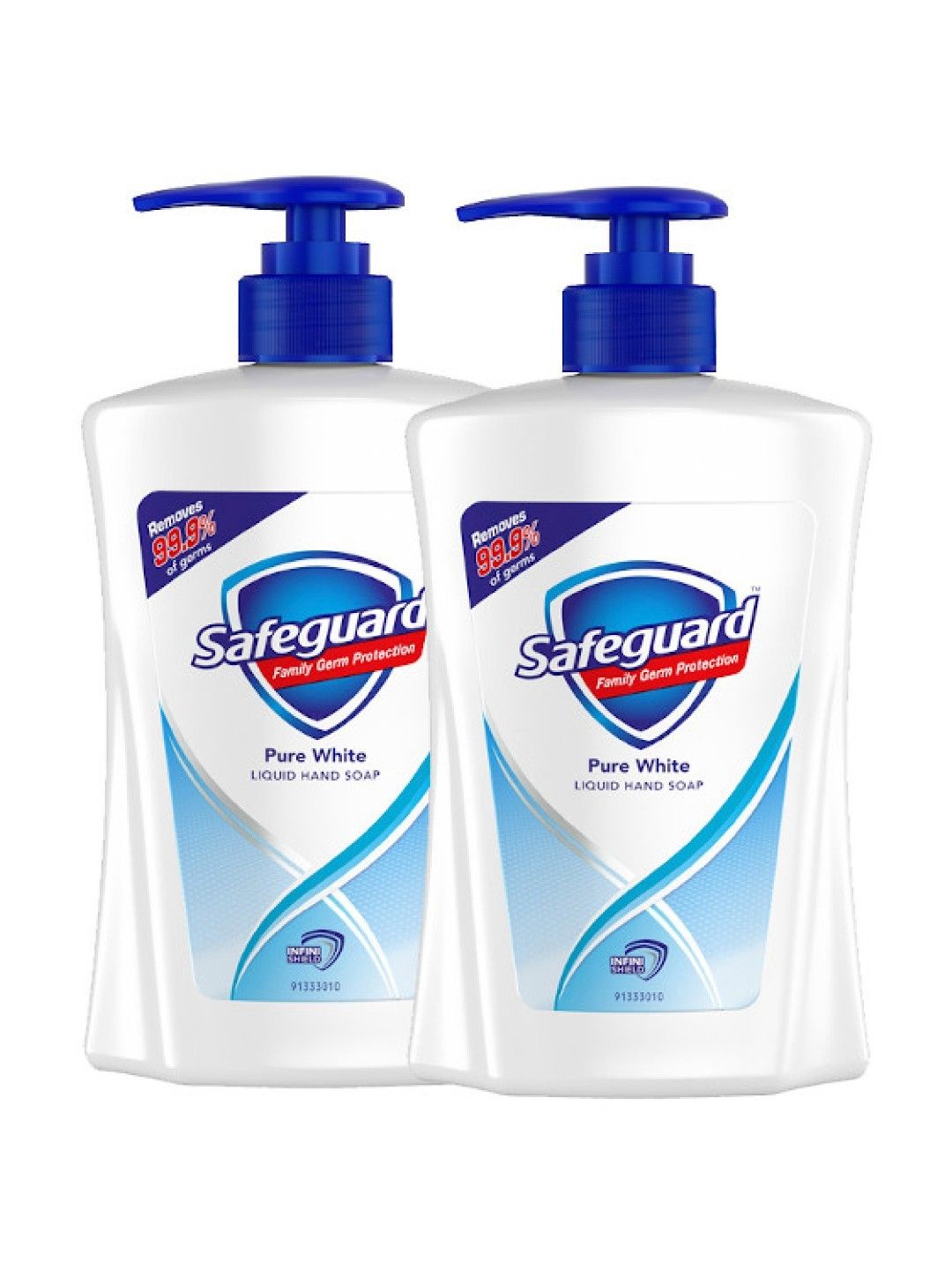 Safeguard Foaming Hand Soap White 2-pack (450ml) (No Color- Image 1)