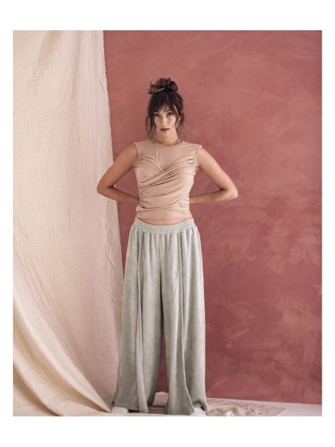 Elin Chill Pants  - Elin x Solenn Katana C'est La Vie' (Sage Green- Image 2)
