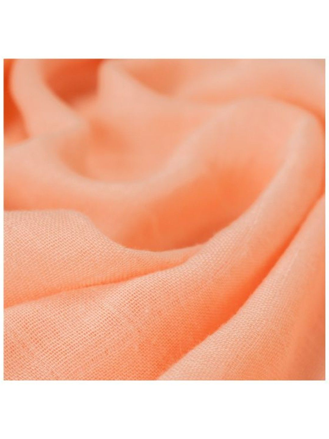 Nathan & Emma Muslin Bamboo Swaddle / Cloth / Blanket (Salmon Pink- Image 1)