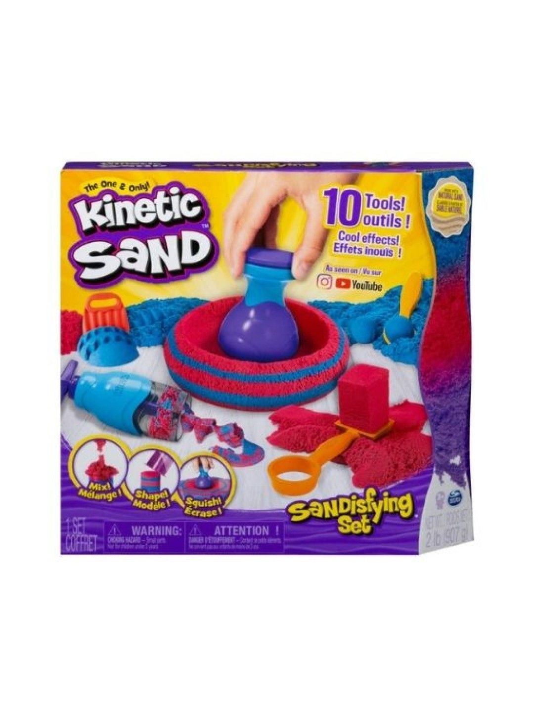 Kinetic Sand Sandisfying Set (No Color- Image 1)