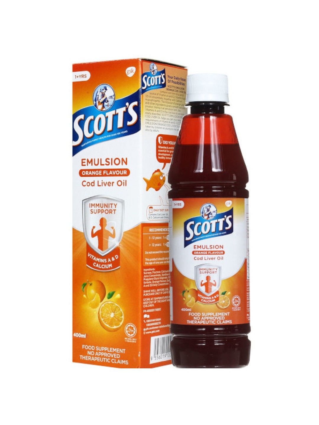 Scott's Scott's Emulsion - Orange (400ml)