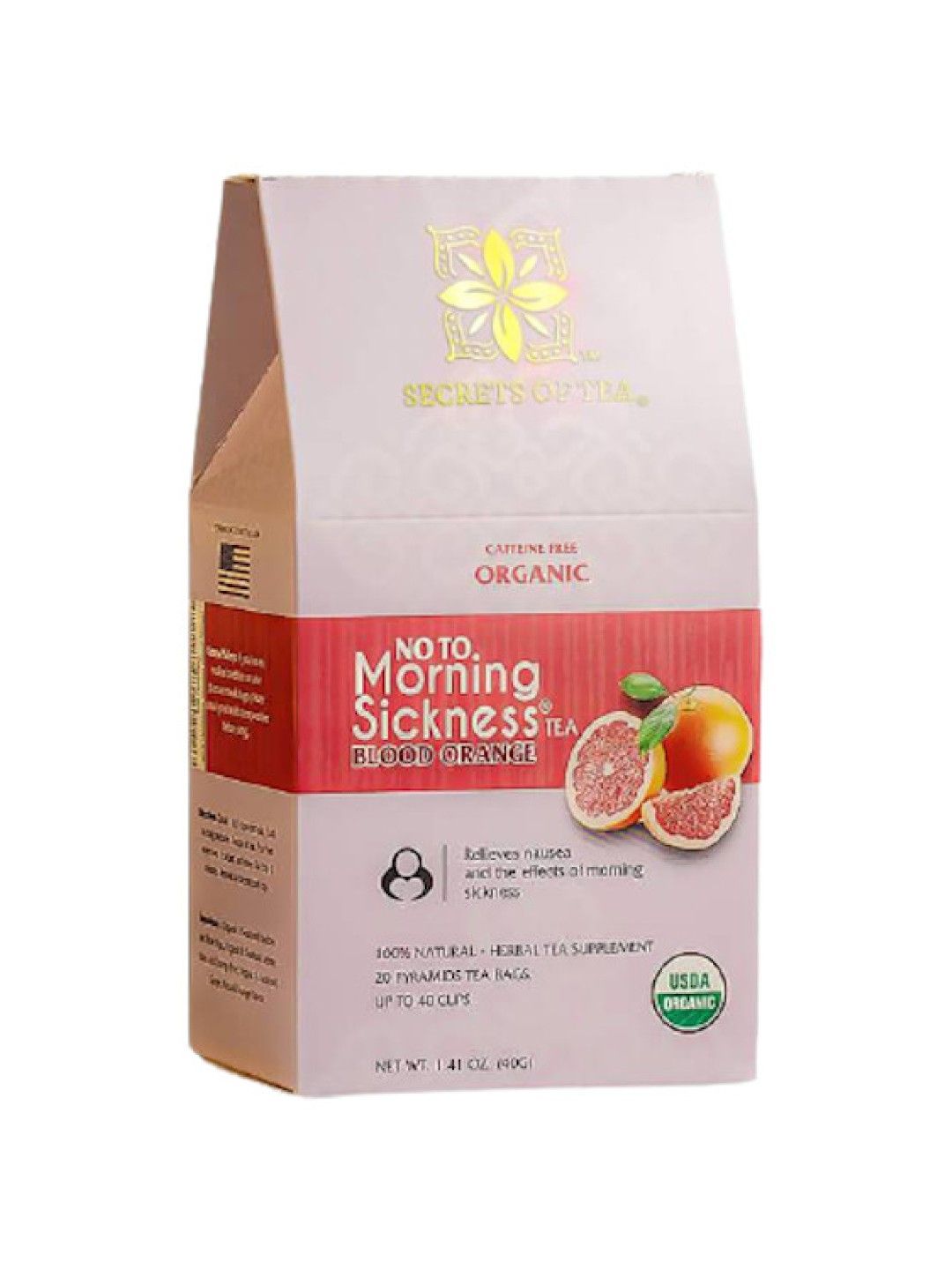 Secrets of Tea Blood Orange No To Morning Sickness Tea (No Color- Image 1)