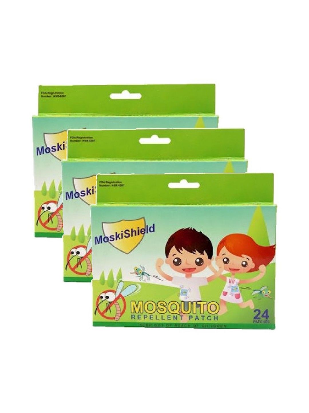 Moskishield Mosquito Repellent Patch (Set of 3)