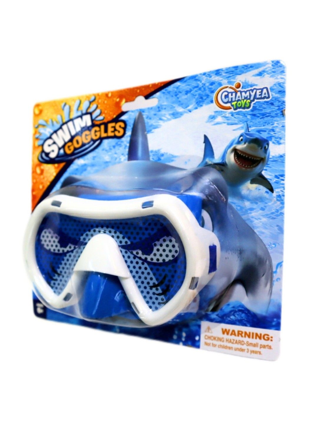 Kidsplay Swim Goggles Big Eyes Shark (No Color- Image 2)