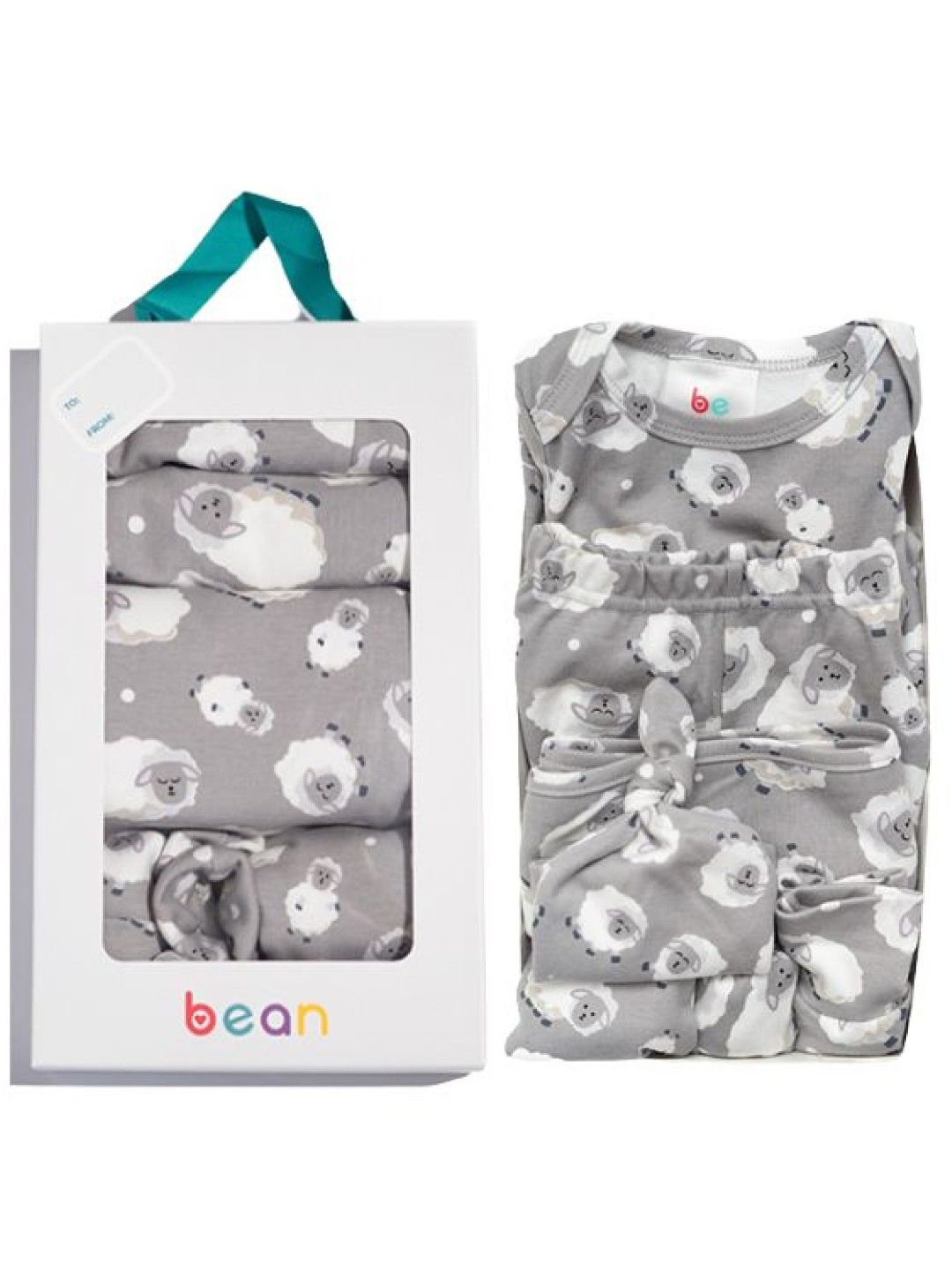 bean fashion Baby Wear Gift Set 7 pcs (Sheep- Image 3)