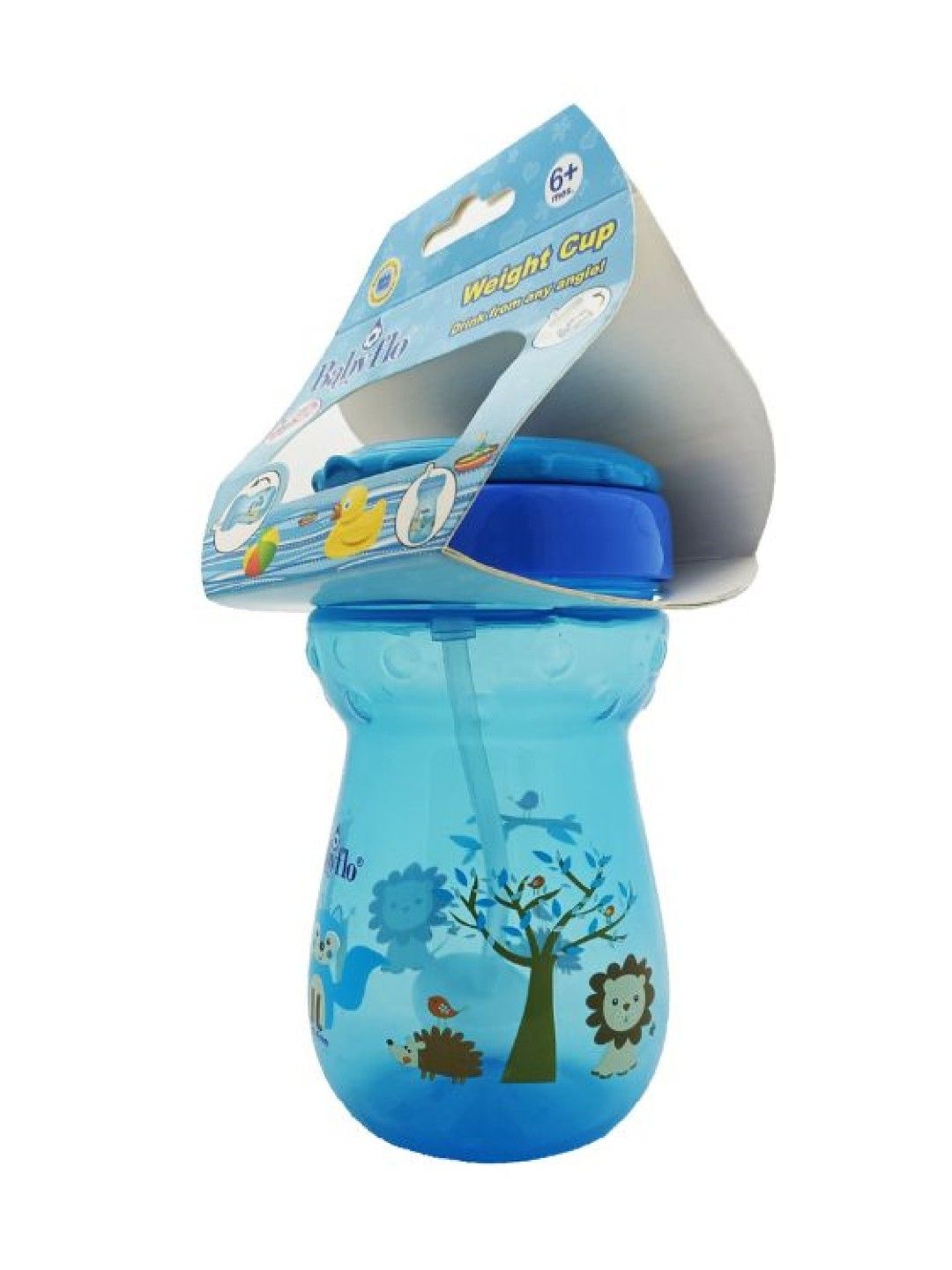 Babyflo Weighted Cup (Blue- Image 2)