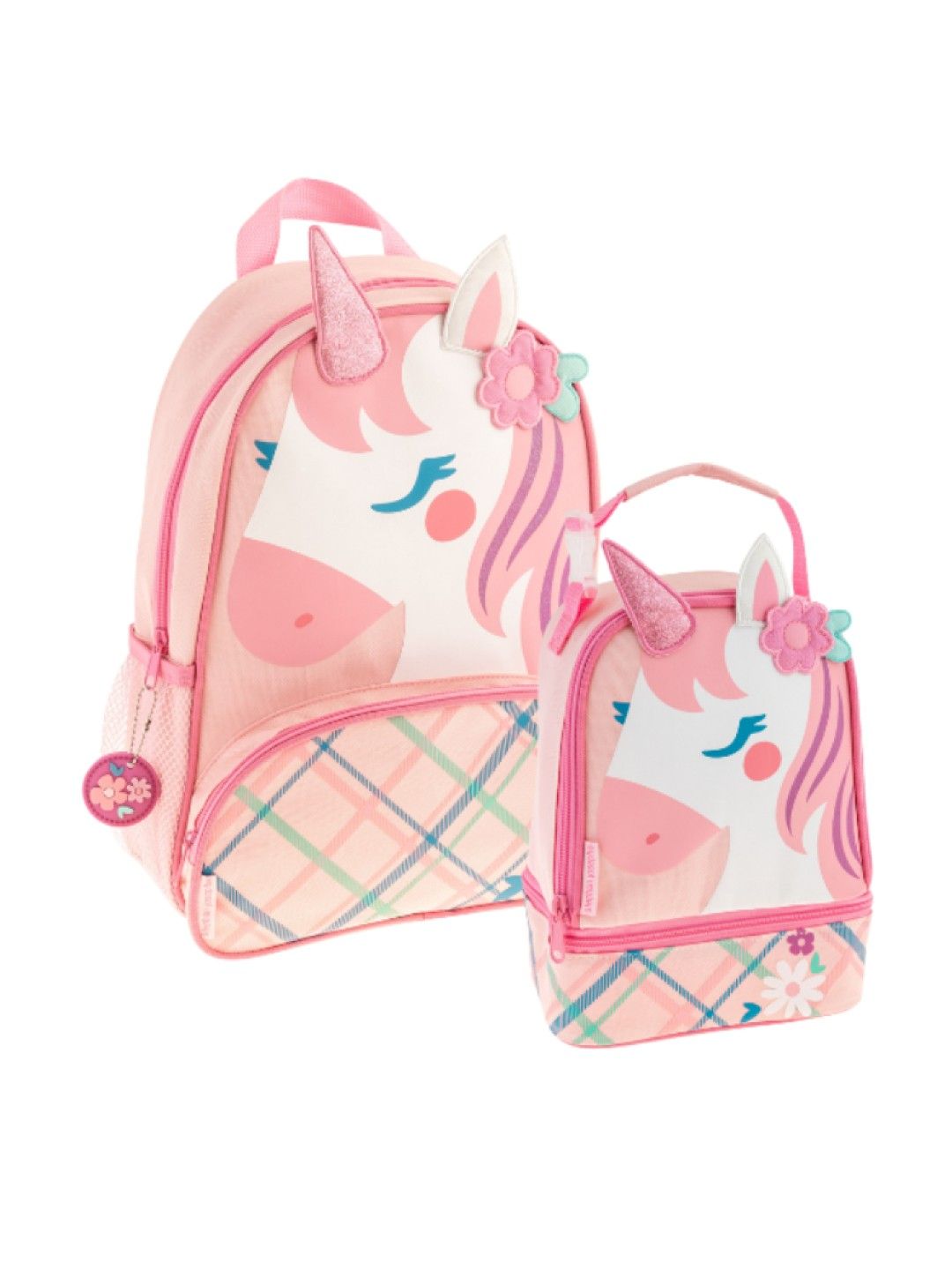 Stephen Joseph Sidekick Backpack with Lunch Bag for Kids Unicorn Lunch Pal 2 (No Color- Image 1)