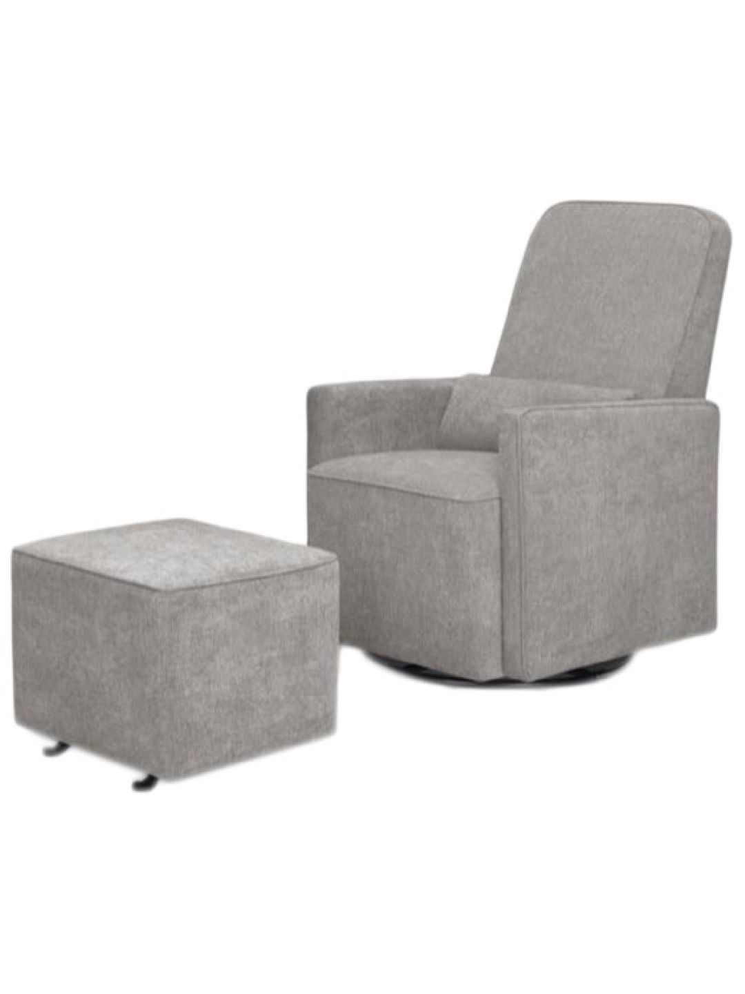 DaVinci Baby Sierra Swivel Glider with Gliding Ottoman and Side Pocket