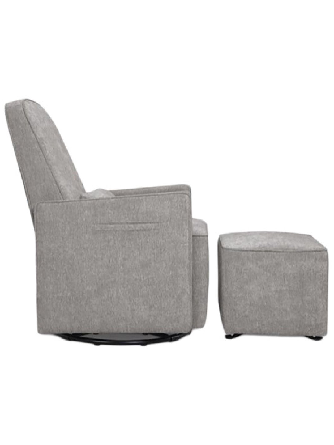 Davinci sierra swivel hot sale glider and ottoman