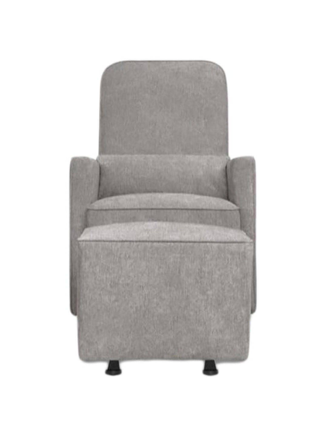 DaVinci Baby Sierra Swivel Glider with Gliding Ottoman and Side Pocket (Grey- Image 3)