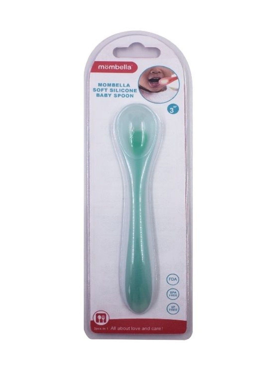 Mombella Silicone Soft Spoon (Single Pack) (No Color- Image 2)