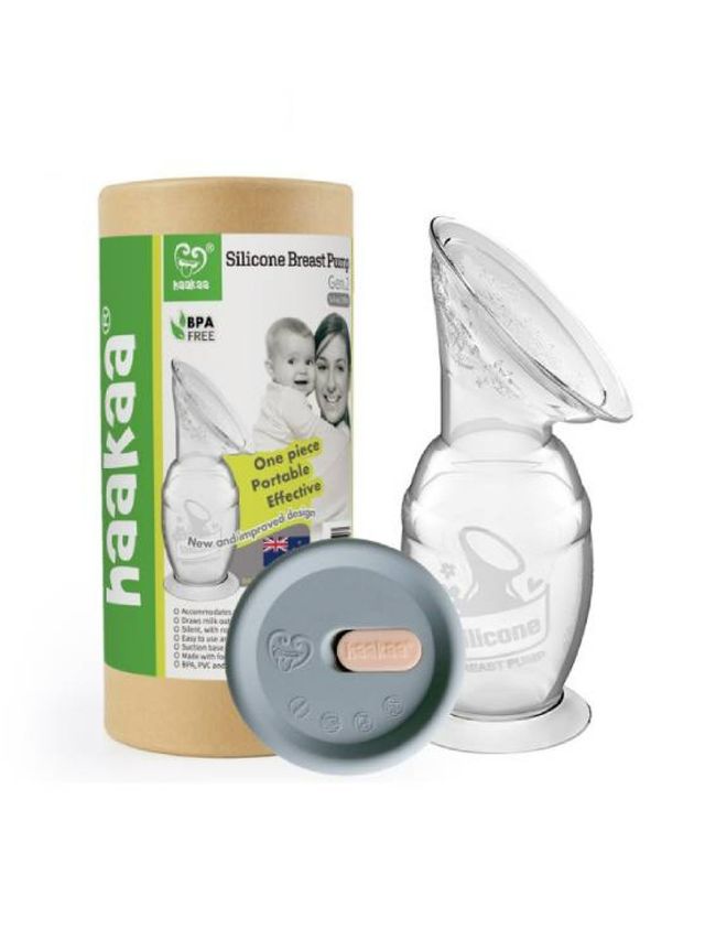 Haakaa Gen 2 Silicone Breast Pump with Cap Set (100ml)