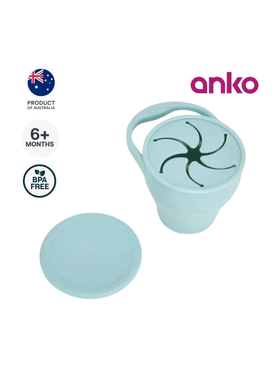 Anko Silicone Collapsible Snack Cup