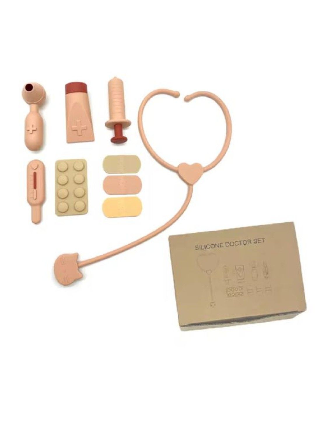 The Baby Basket Silicone Doctor Playset (9pcs)