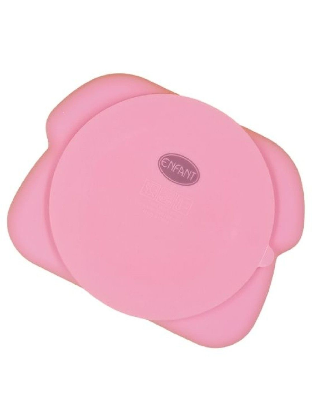 Enfant Silicone Placemat Plate (Pink- Image 2)