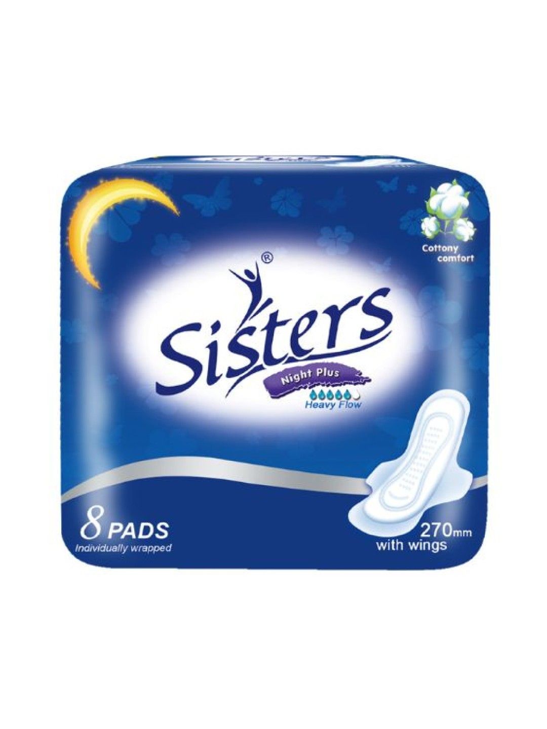 Sisters Silk Floss with Wings (8s) Night-use