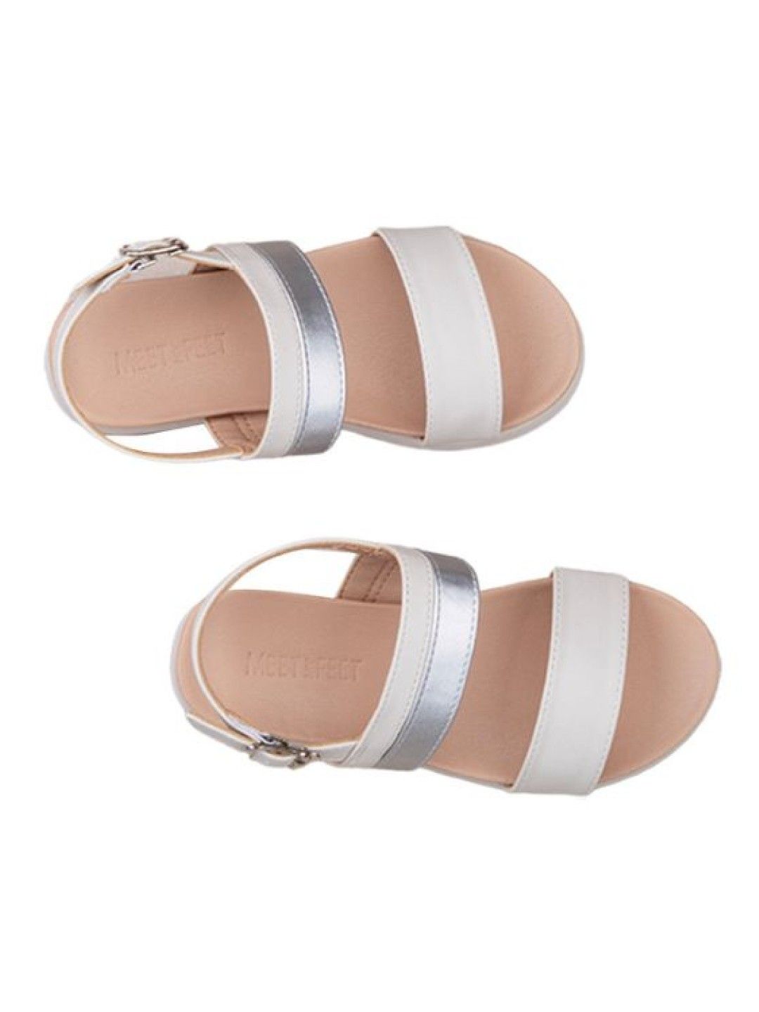 Meet My Feet Blanche Sandals (Silver- Image 2)