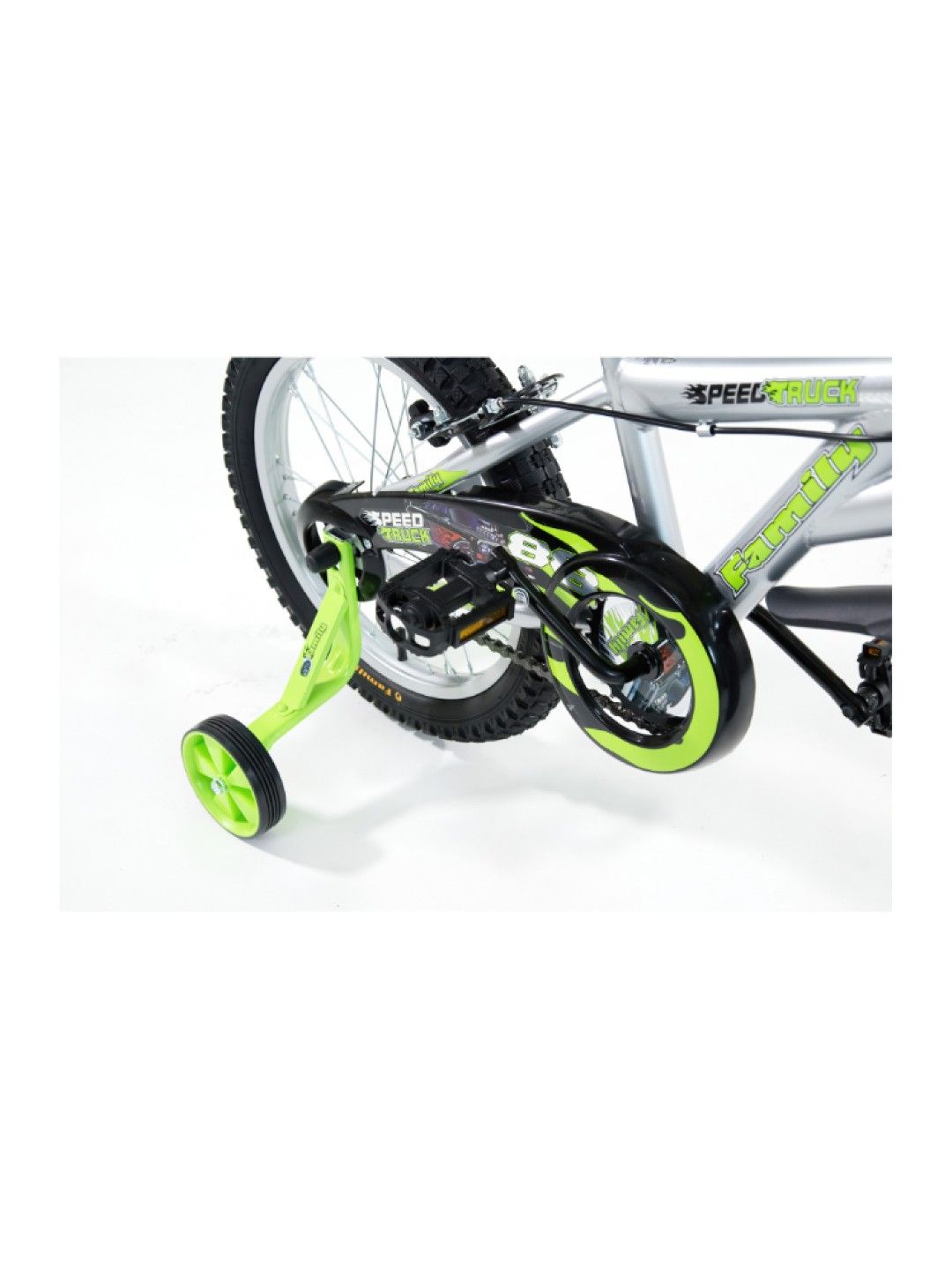 FAMILY Kids' BMX Bicycle Speedtruck 12" (Silver- Image 4)