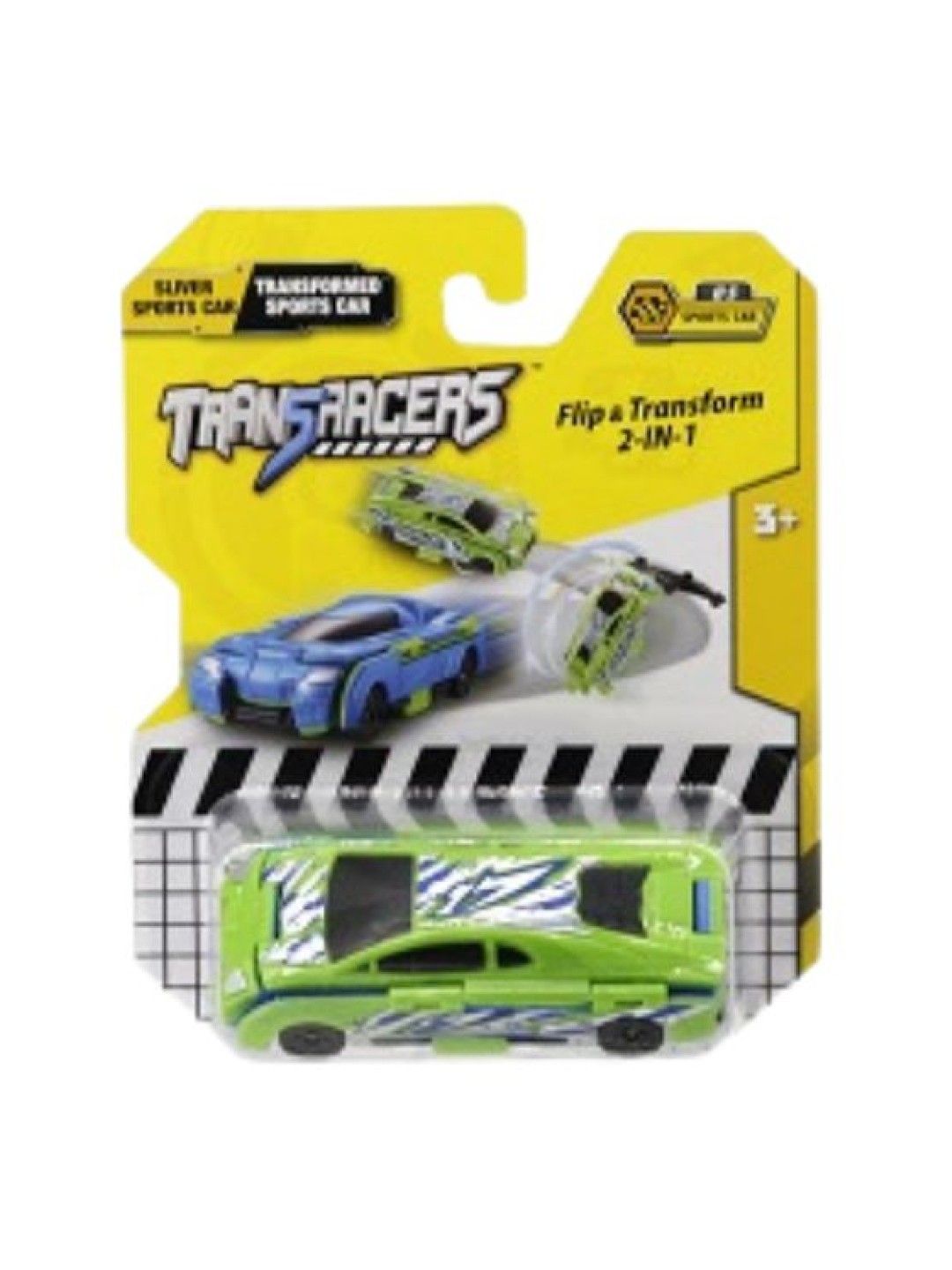 Auldey Silver & Transformed Sports Car (No Color- Image 1)
