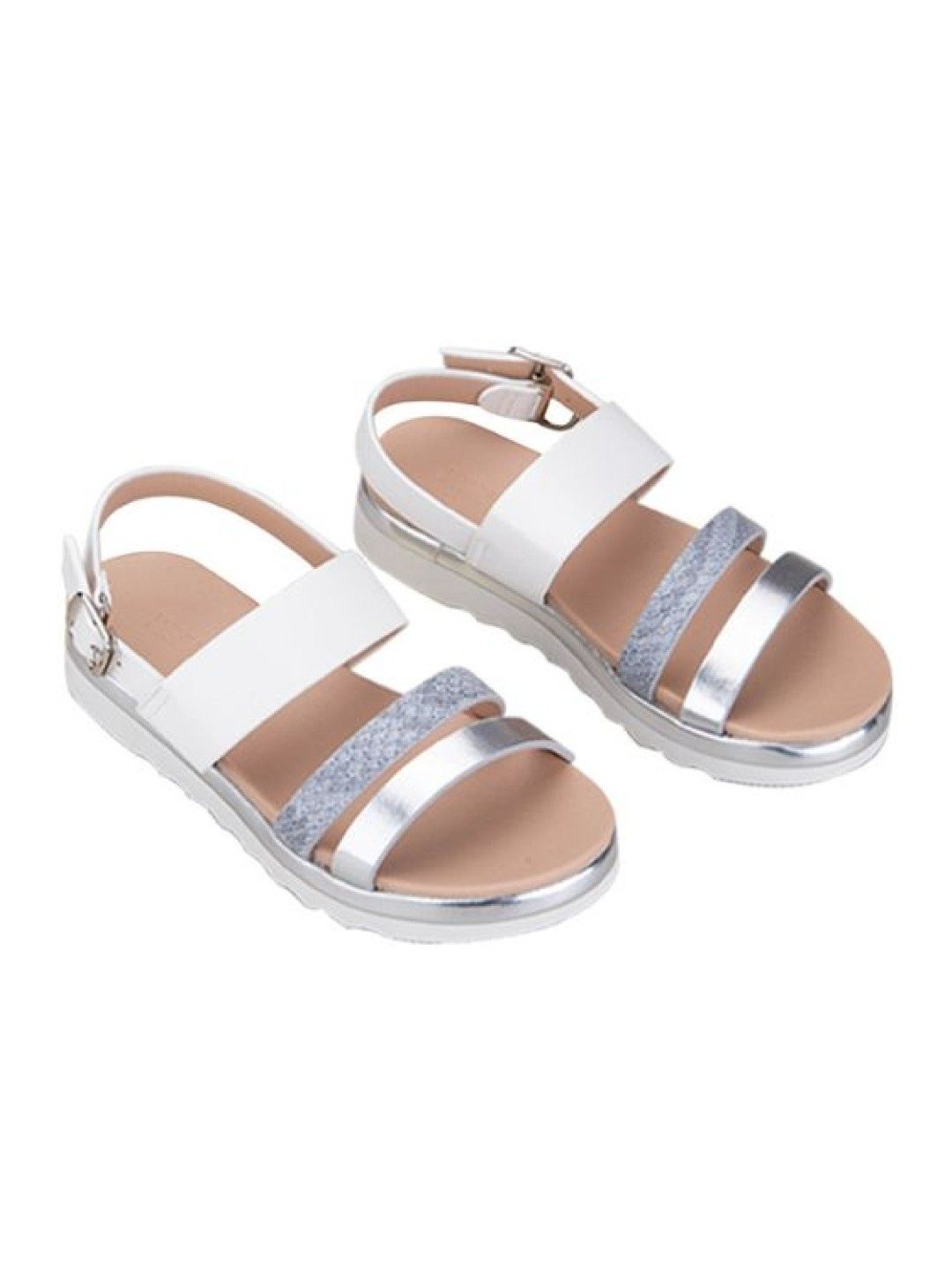 Meet My Feet Blessy Sandals (Silver- Image 1)