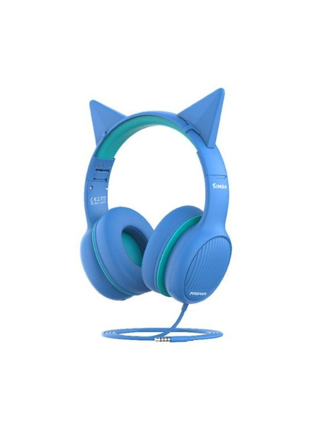 Promate Simba Over-Ear Hi-Definition SafeAudio™ Wired Headset