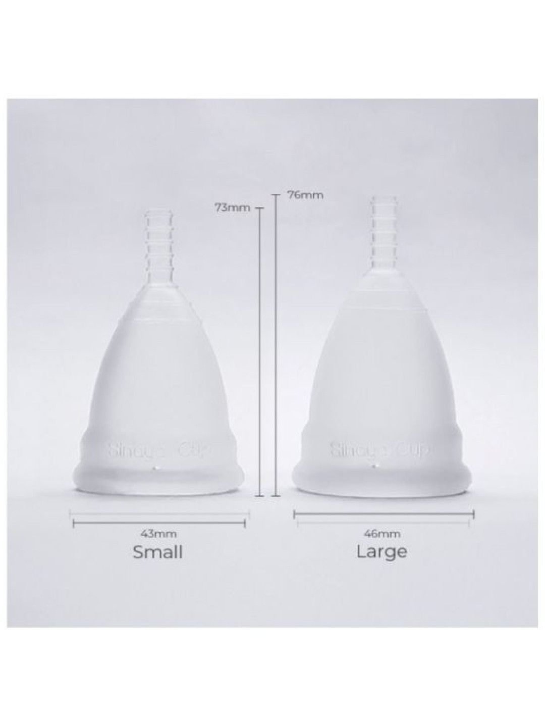 Sinaya Cup Menstrual Cup (No Color- Image 2)