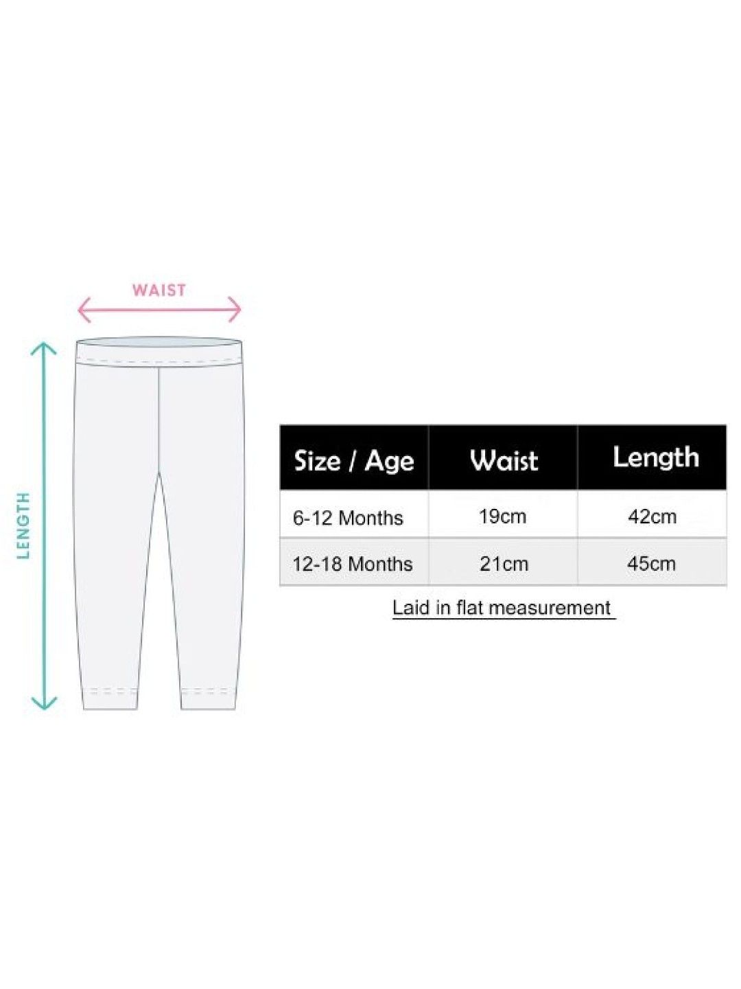 Mother's Choice White Collection 3 Pack Pants (Daily Essentials / IT3975) (White- Image 4)