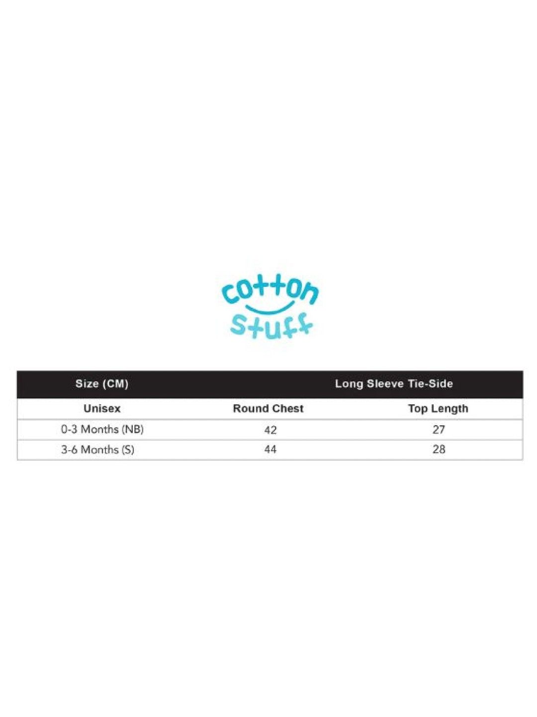 Cotton Stuff 3-Piece Longsleeves Tie-Side (White with Blue) (No Color- Image 4)
