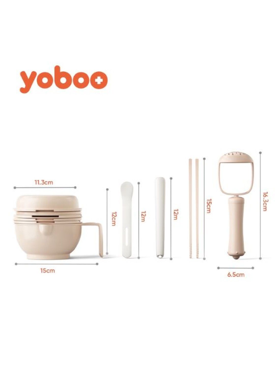 Yoboo Manual Baby Food Masher (No Color- Image 2)