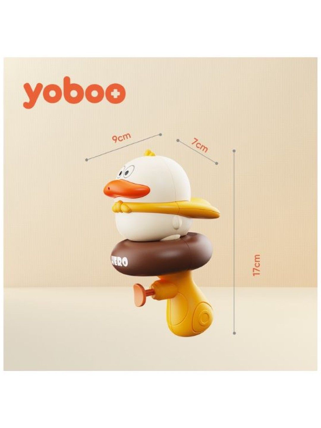 Yoboo Mini Squirt Gun - Little Duck (No Color- Image 4)