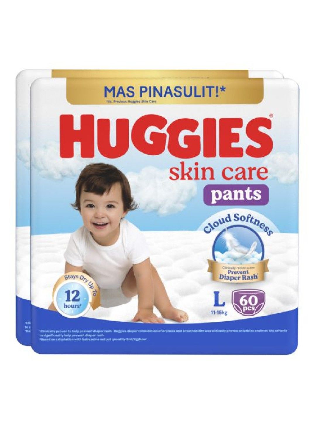 Huggies Skin Care Pants Large (120s) (No Color- Image 1)