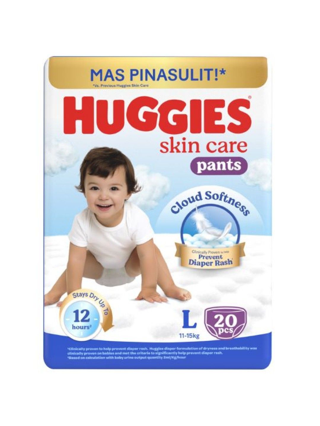 Huggies Skin Care Pants Large (20s) (No Color- Image 1)