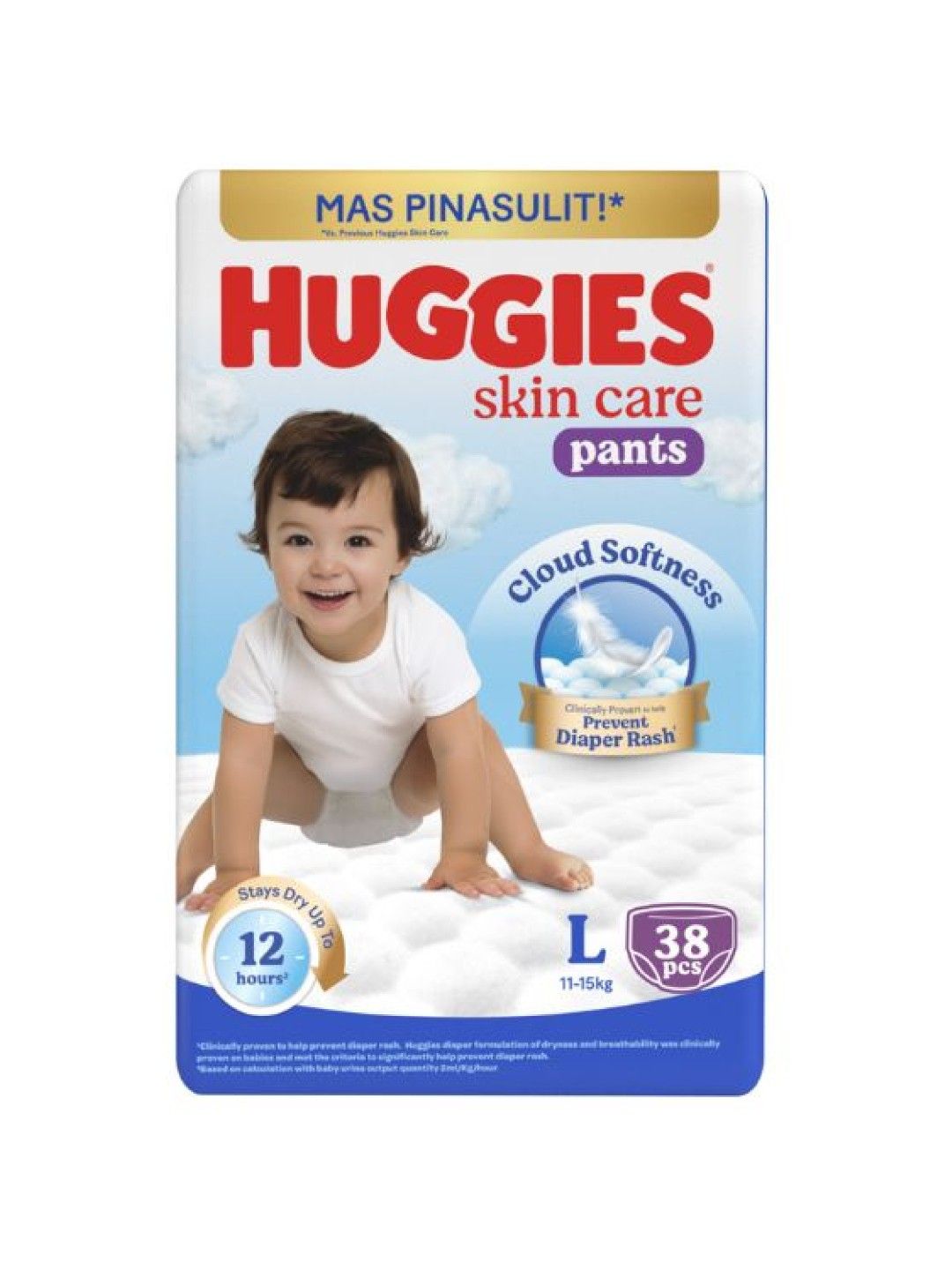 Huggies Skin Care Pants Large (38s) (No Color- Image 1)