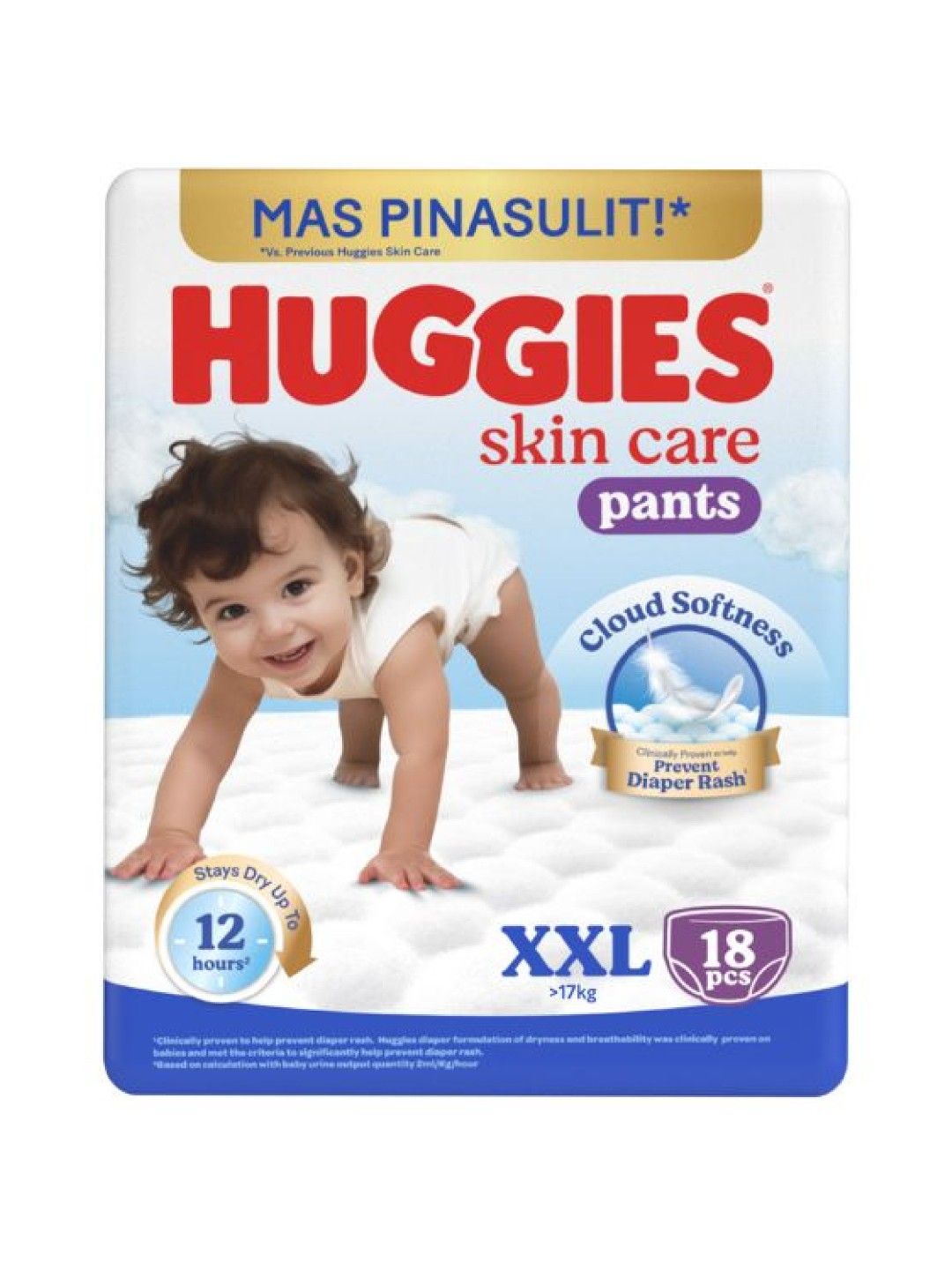 Huggies Skin Care Pants XXL (18s) (No Color- Image 1)