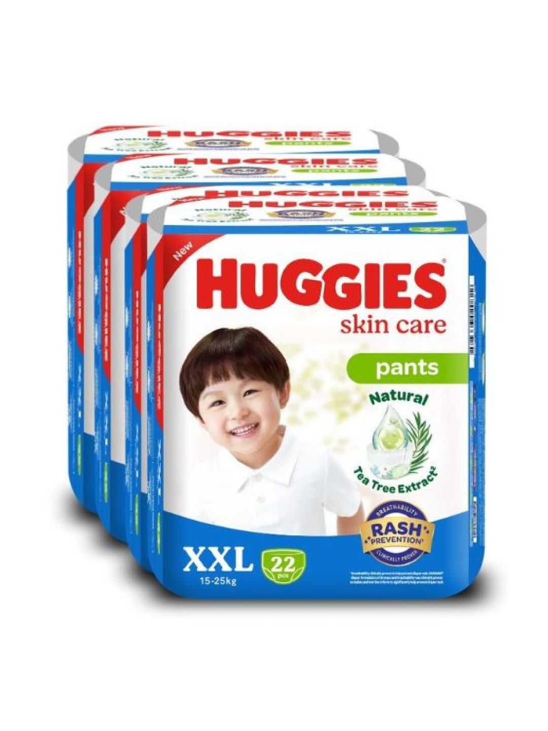 Huggies Skin Care Diaper Pants XXL - 22 pcs x 4 packs (88 pcs) (No Color- Image 1)