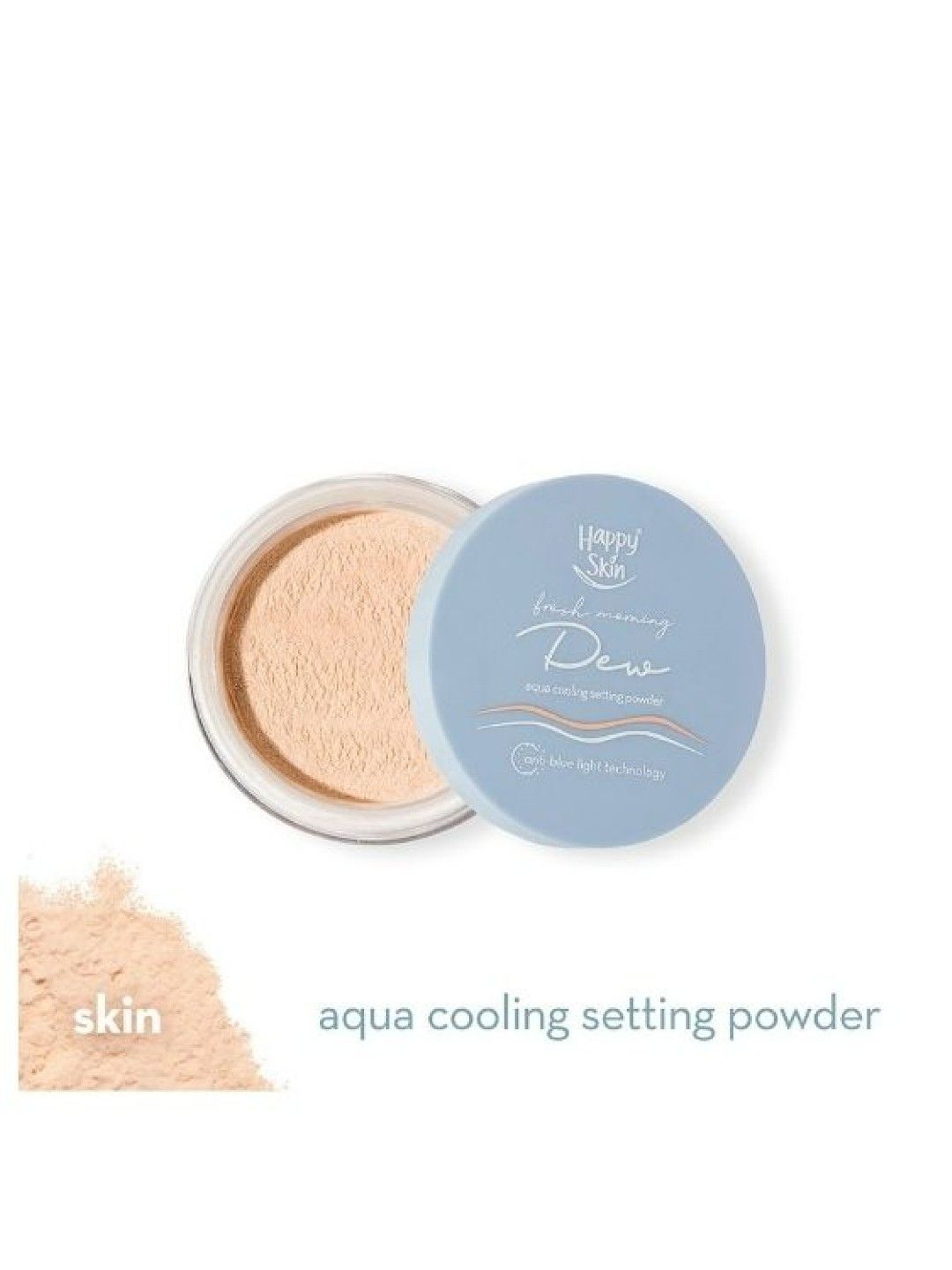 Happy Skin Dew Aqua Cooling Setting Powder (01 Skin- Image 2)