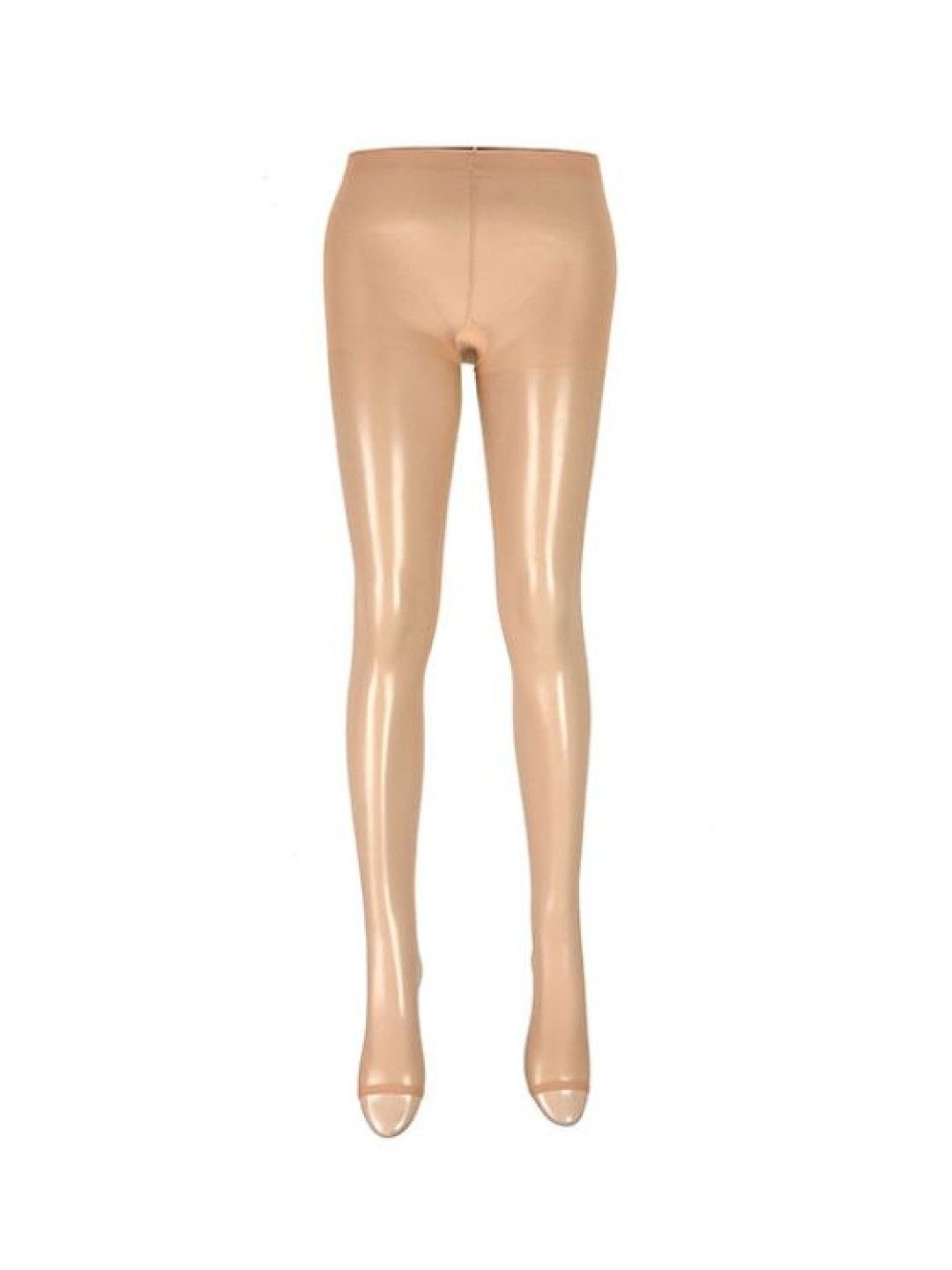 CityLady Ultra Sheer Light Support Toeless Pantyhose (skintone beige- Image 1)