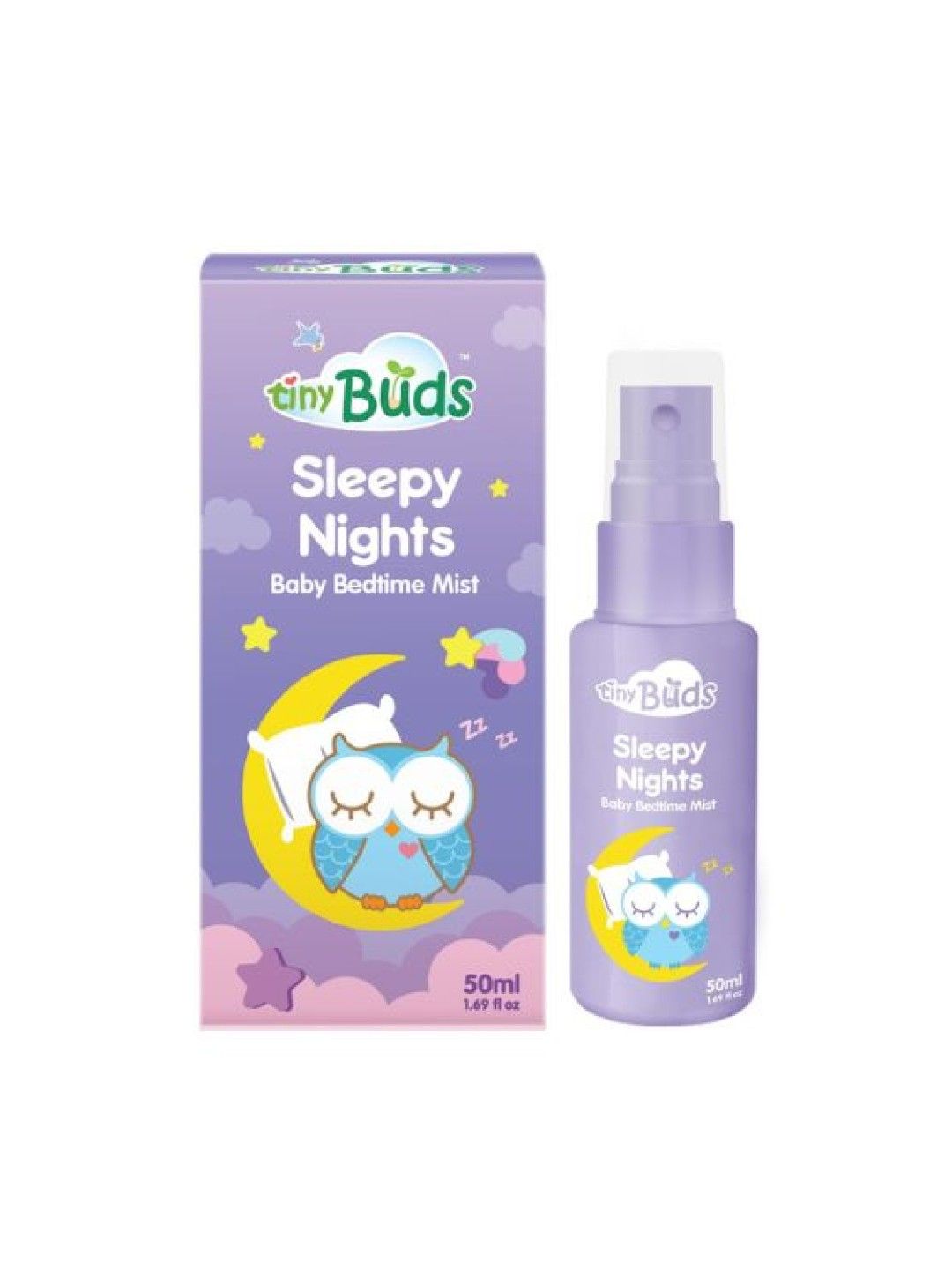 Tiny Buds Sleepy Nights Baby Bedtime Mist Fabric Spray (50ml)