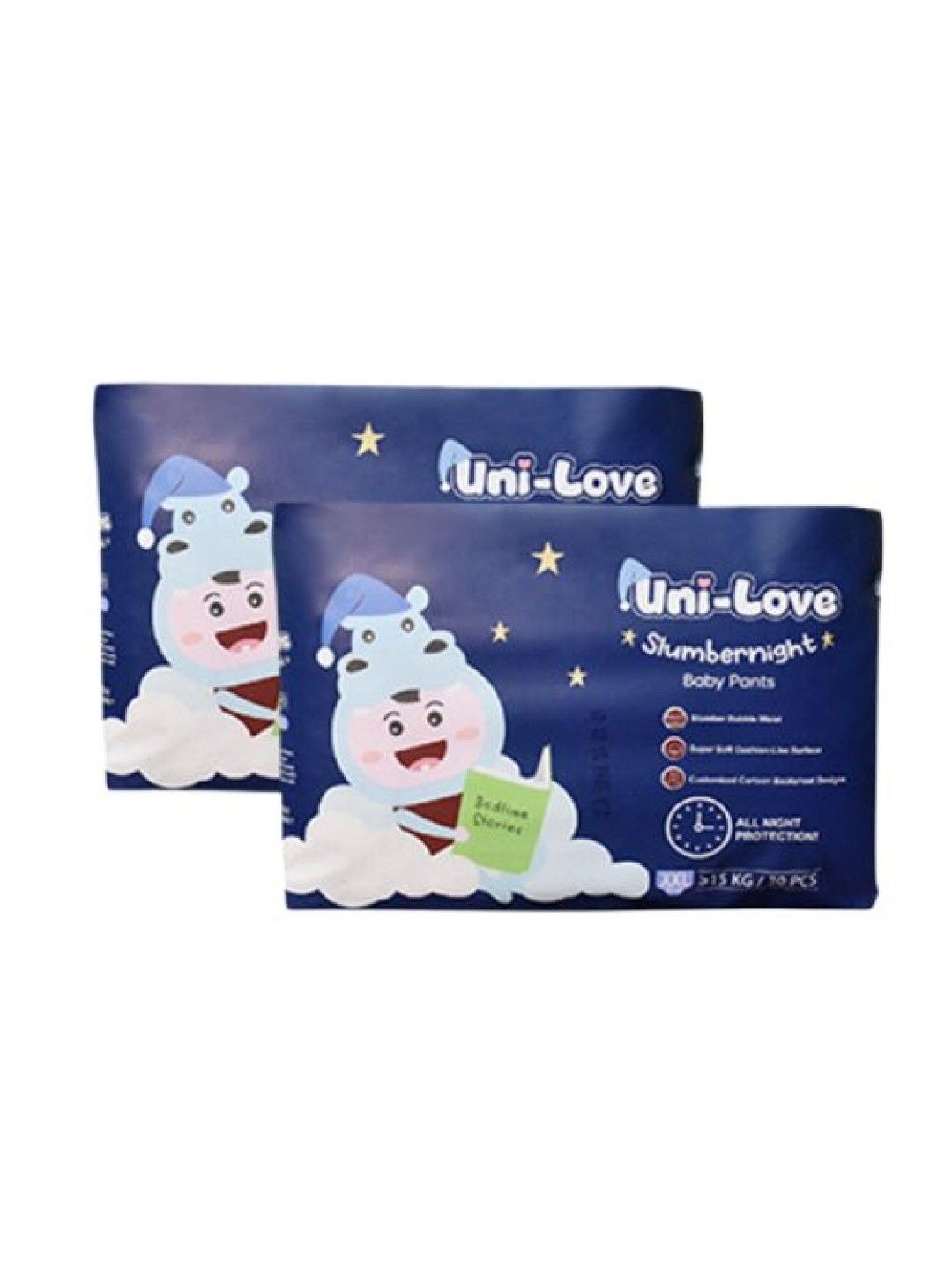 Uni-love Slumbernight Baby Pants XXL 30's x 2-Pack