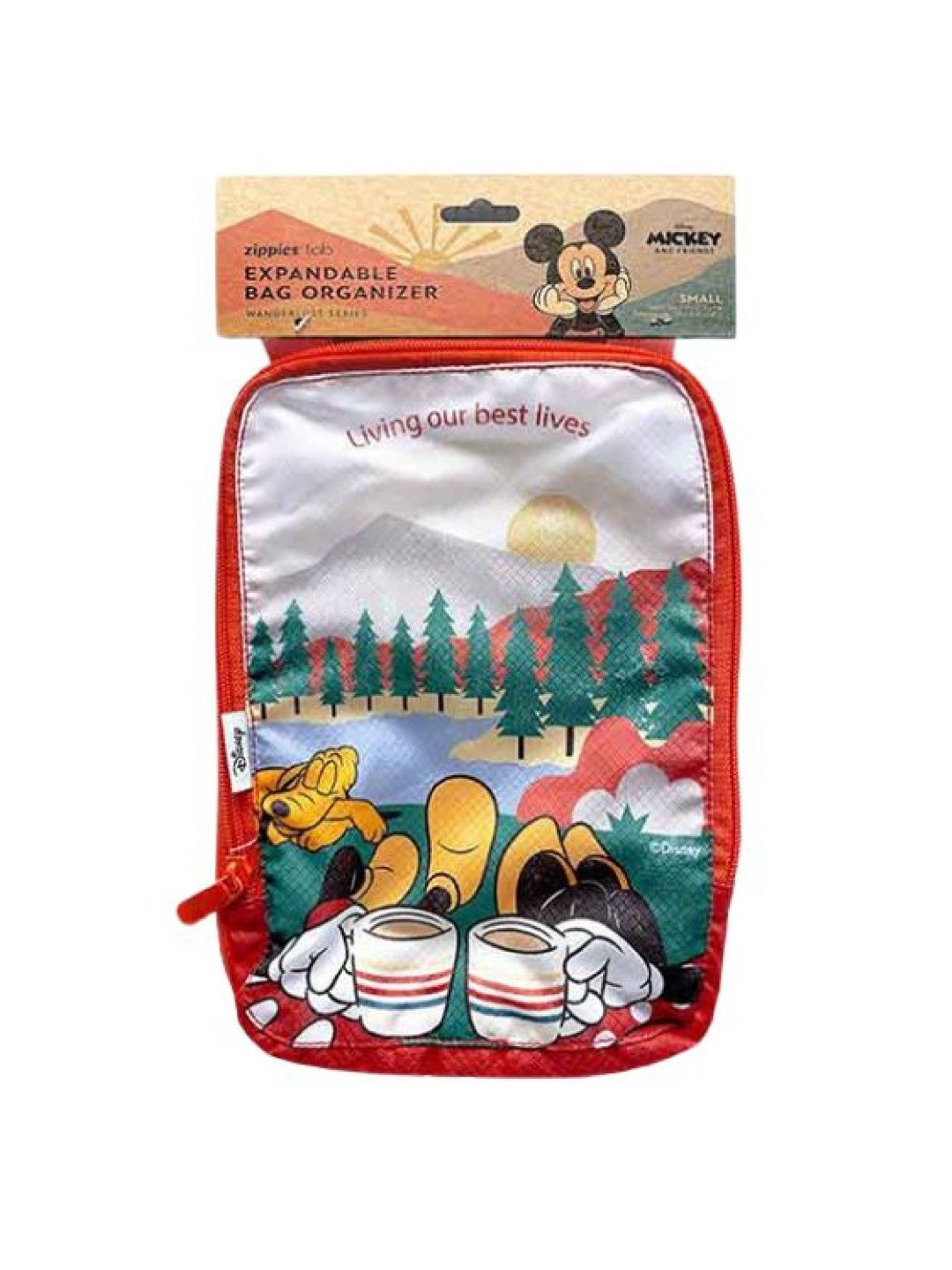 Zippies Disney Wanderlust Expandable Bag Organizer