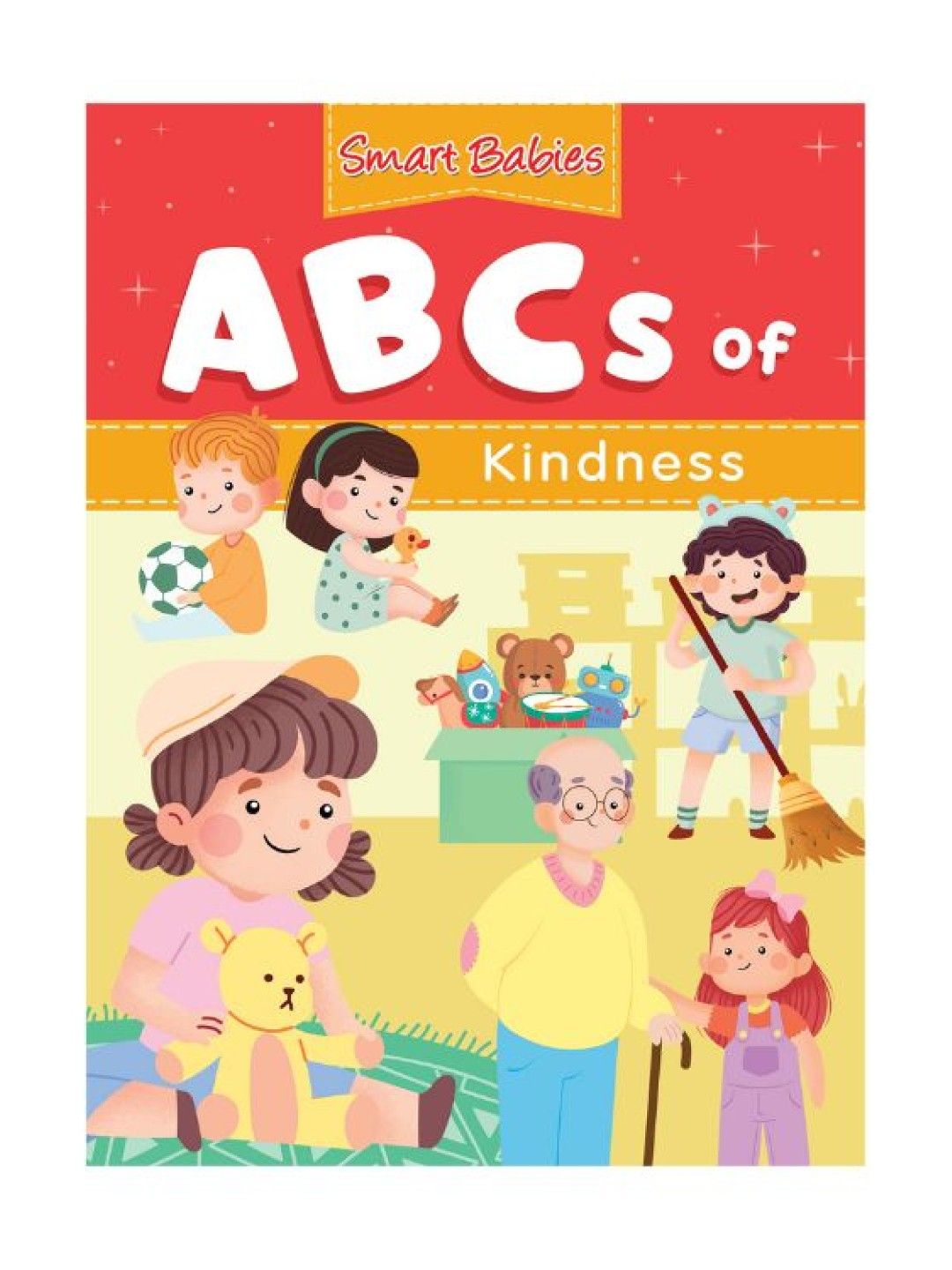 Learning is Fun Smart Babies ABCs of Kindness (No Color- Image 1)