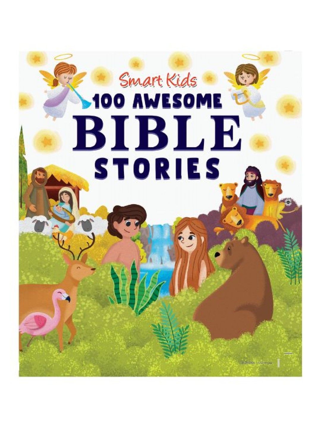 Learning is Fun Smart Kids - 100 Awesome Bible Stories (No Color- Image 1)
