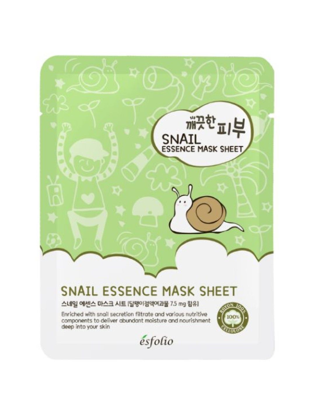 Esfolio Snail Essence Mask Sheet