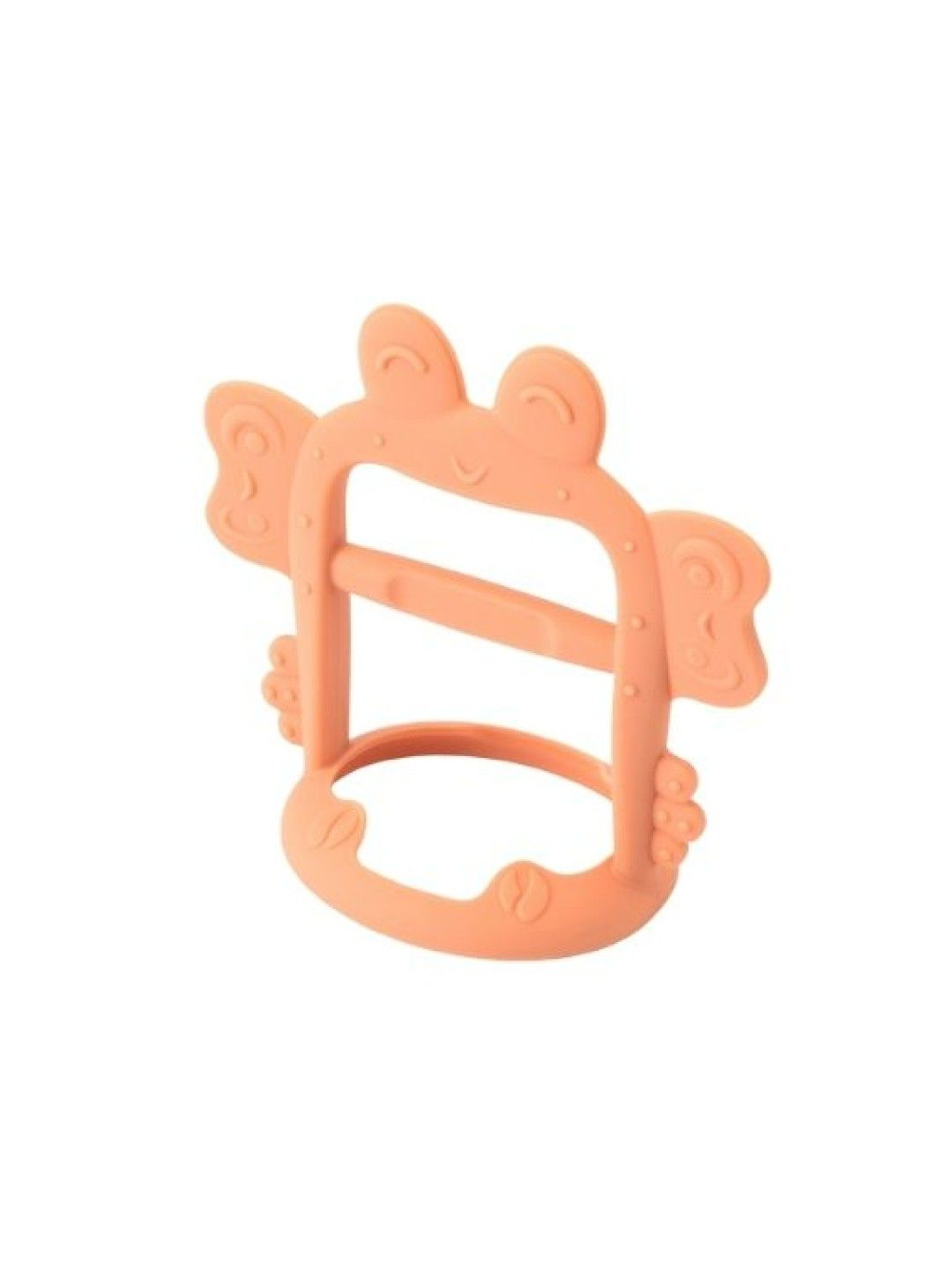 TGM Silicone Crab Wristband Teether with Case (Snow Orange- Image 3)