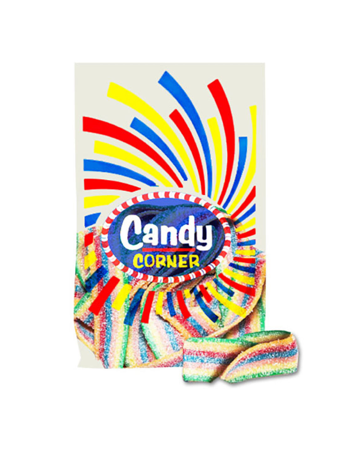 Fini Candy Corner Sour Fantasy Belts (300g)