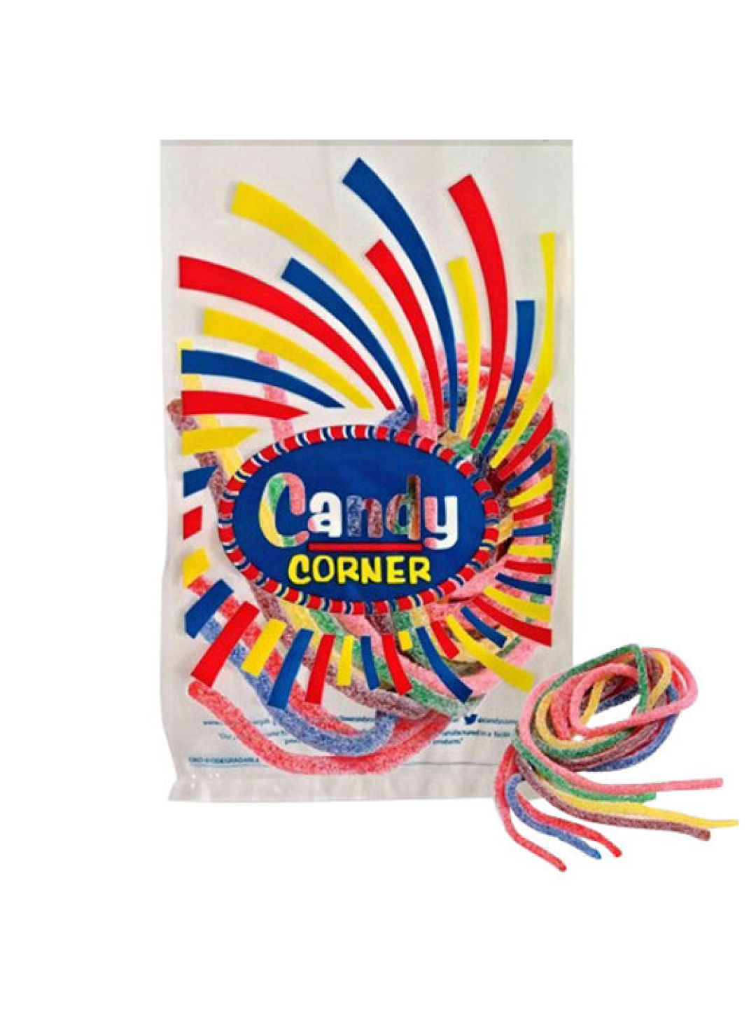 Fini Candy Corner Sour Gummy Strings (300g)