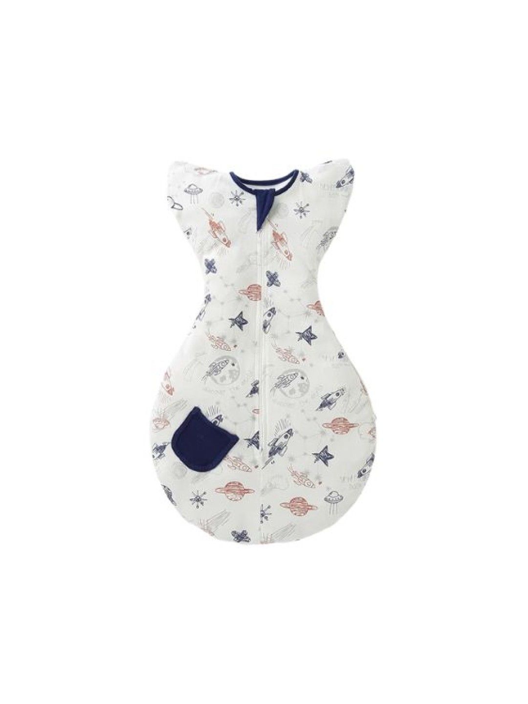 Lily and Tucker Zip-Me-Up Swaddle (Space- Image 1)