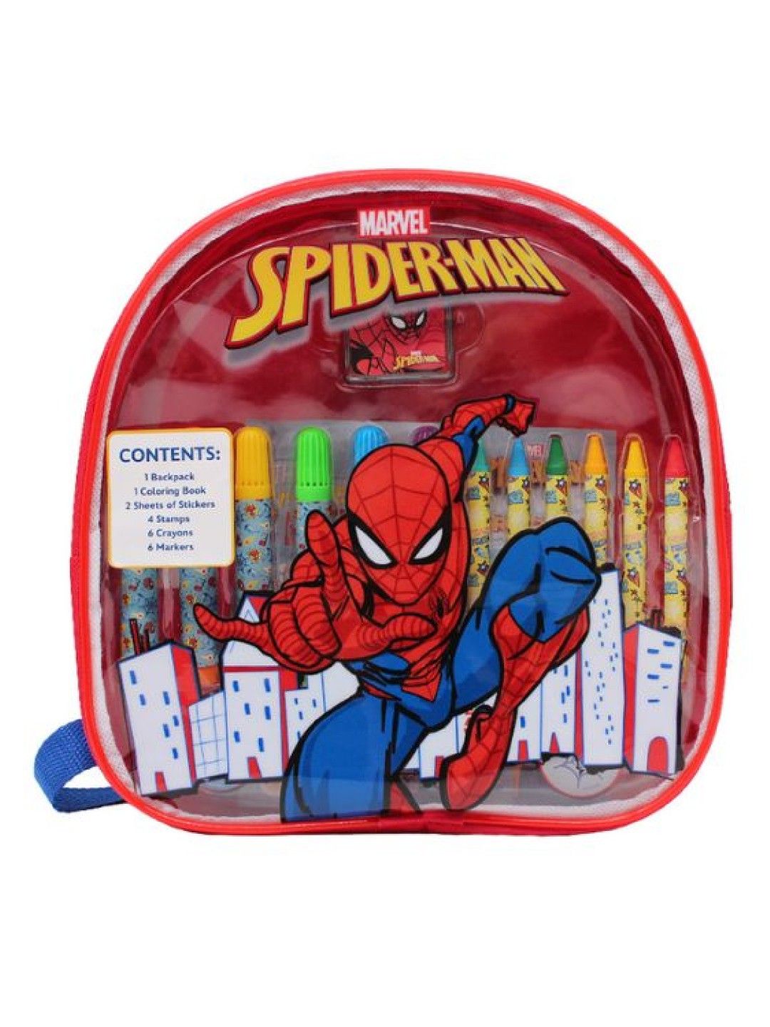 Artlings Backpack Activity Set - Spider-Man (No Color- Image 1)